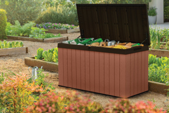 Сундук Дарвин 570 л (Darwin Box 570L) коричневый, серый