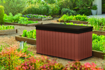 Сундук Дарвин 570 л (Darwin Box 570L) коричневый, серый