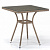 Плетеный стол из искусственного ротанга T282BNT-W56-70x70 Light Brown